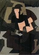 Juan Gris Fiddle and Guitar china oil painting artist